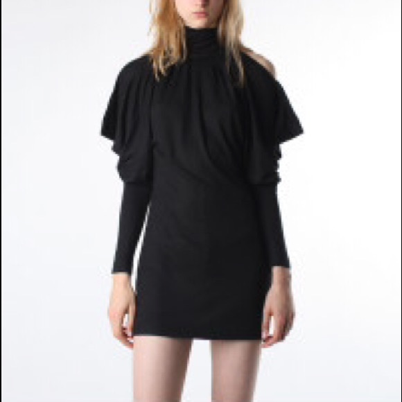 🎉Host Pick🎉Improvd Mocha Open shoulder Dress