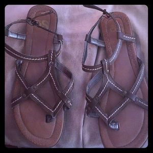 Brown sandals