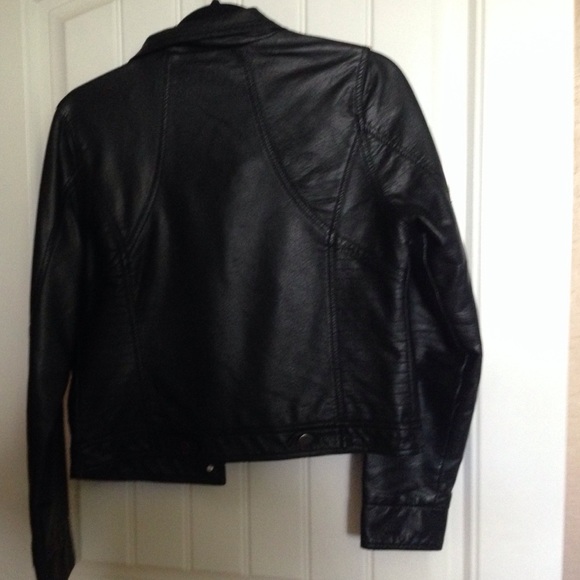 Black Leather Jacket - Picture 2 of 2