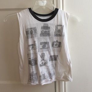 Brandy Melville camera graphic tee💞