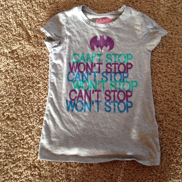 Girls batman shirt