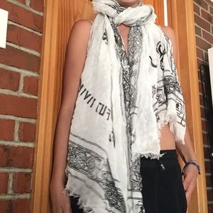DIESEL printed scarf unworn