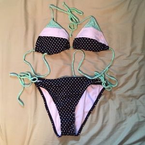 Polka dot bathing suit M/S
