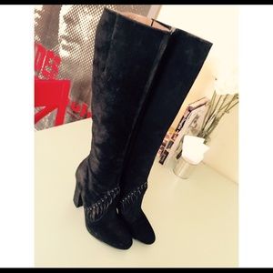 Singerson Morrison Suede Knee High Boots
