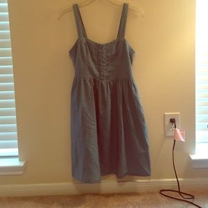 Super cute and comfy denim dress!
