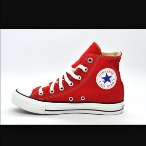 Brand New Red Converse High Top