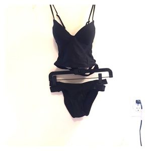 Never worn black bikini