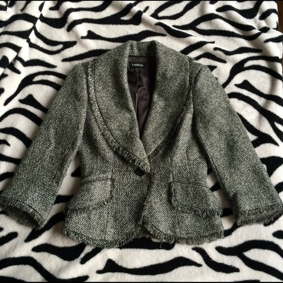 Bebe metallic jacket