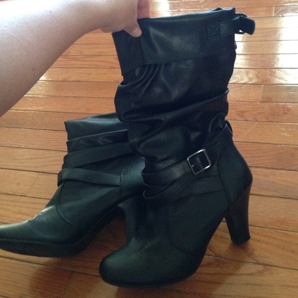 Heeled boots.