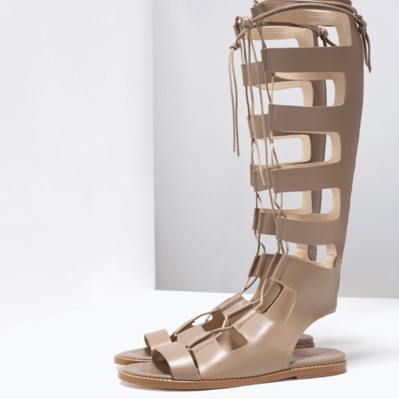 ZARA Roman Gladiator Sandals