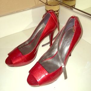 Jessica Simpson Peep Toes 8