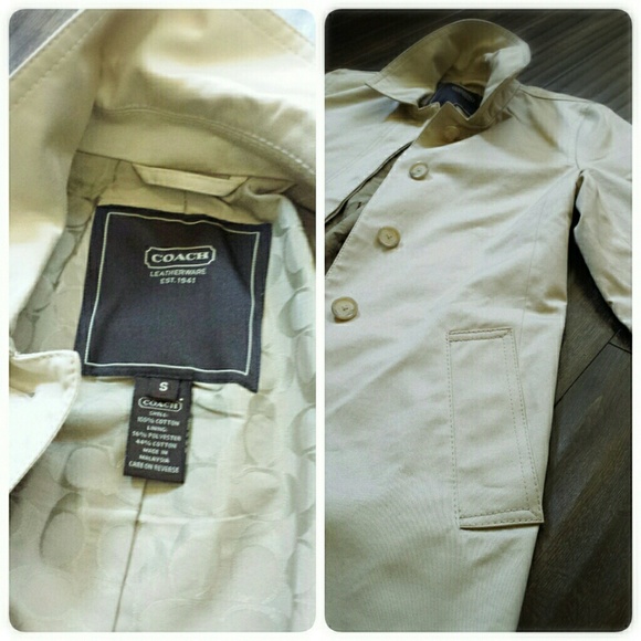 🎀Classic Coach coat - Picture 2 of 4