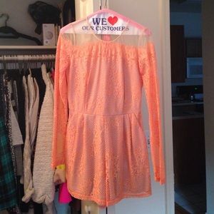 L'ATISSE by Amy Long Sleeve Romper