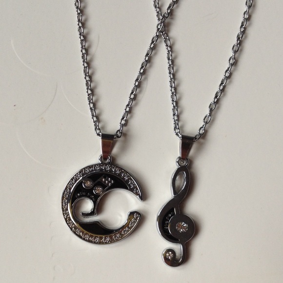 ❌SOLD❌💜FLASH SALE💜"I Love You" Necklaces Set - Picture 2 of 4