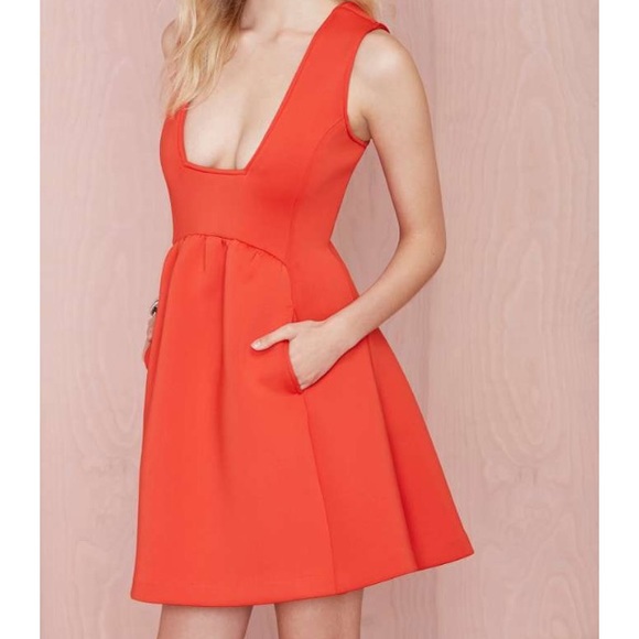 Nasty Gal Square Up Scuba Dress - Picture 1 of 4