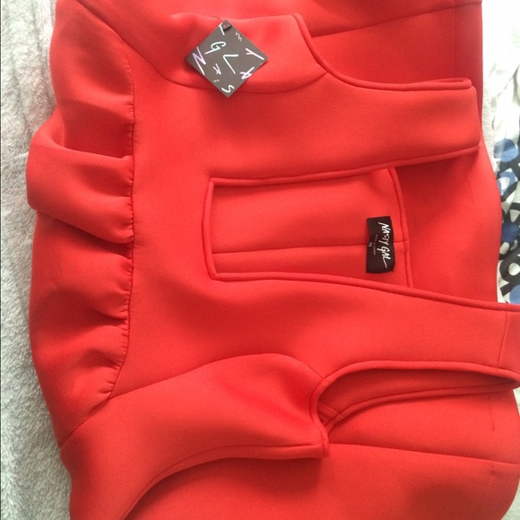 Nasty Gal Square Up Scuba Dress - Picture 3 of 4