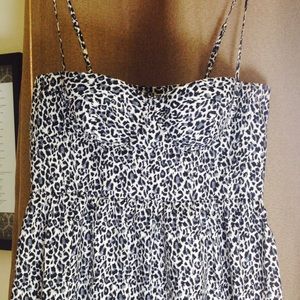 Leopard print dress