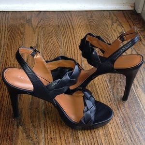 Black Calvin Klein heels