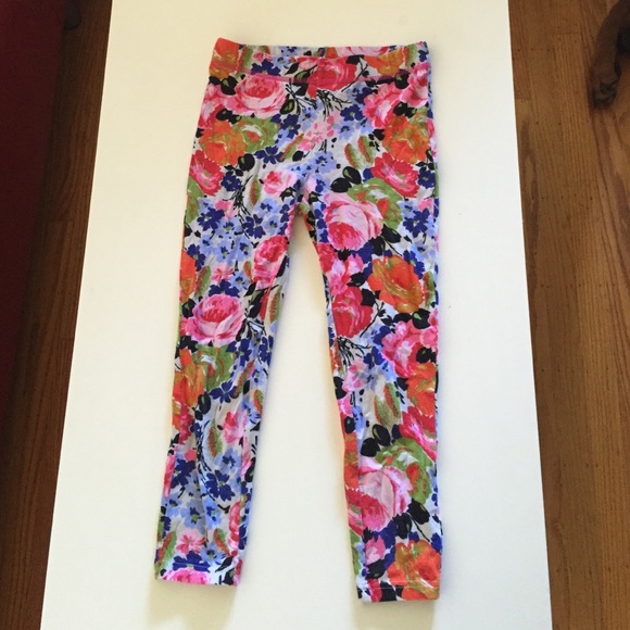 Betset Johnson floral knee length legging