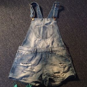 Denim Jumper Shorts!!!💙