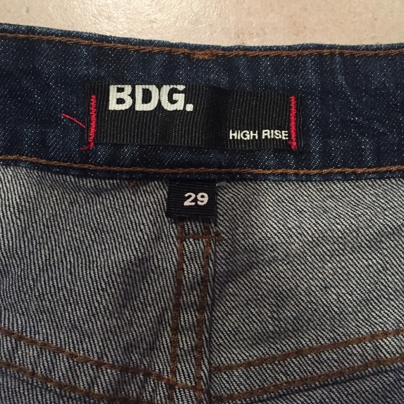 High Rise Denim Shorts - Picture 2 of 3