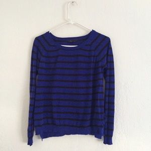 Striped thin sweater