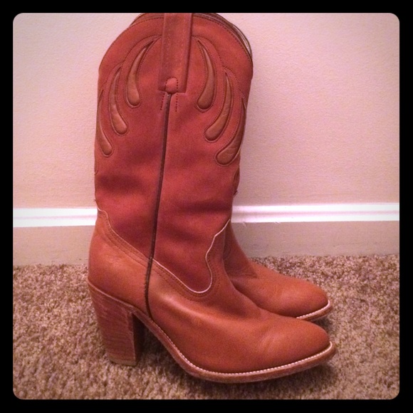Vintage 1970's Frye cowboy boots