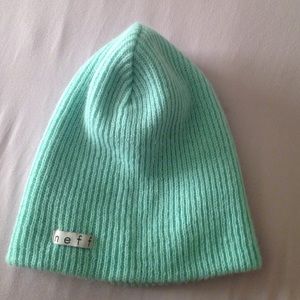 Aqua Neff beanie