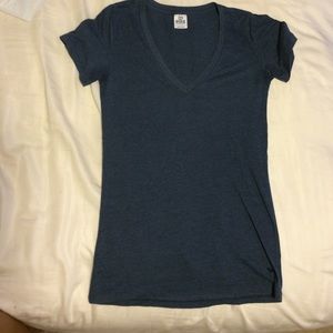 Navy blue v neck