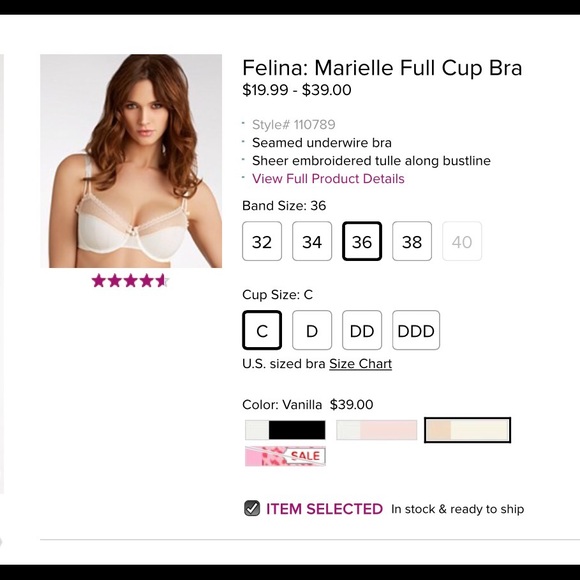 Felina LACE To Bra - Picture 1 of 4