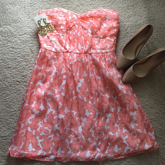 Shoshanna Dresses & Skirts - Shoshanna coral summer dress