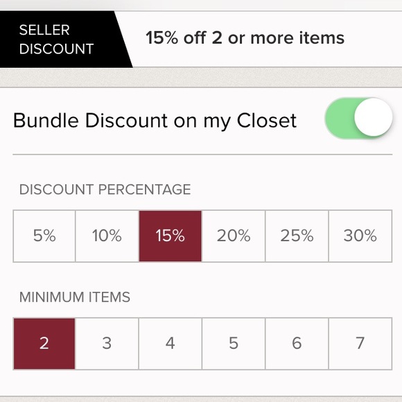 My Bundle Discount! - Picture 1 of 1