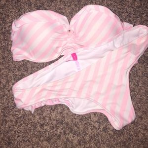 VS SWIM SUIT top is 34 C & Small bottoms