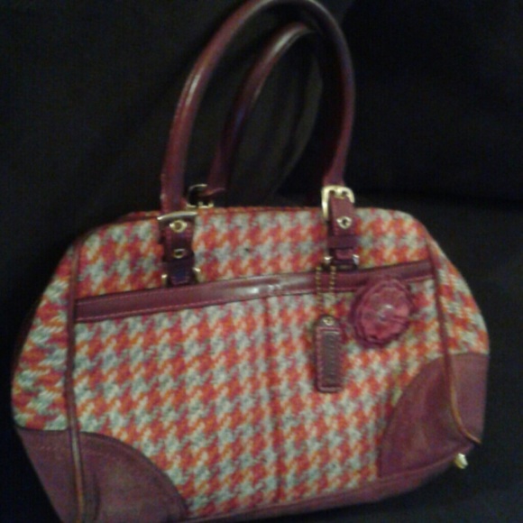 Pink coach purse