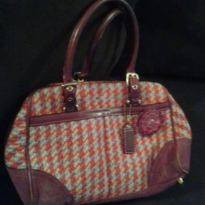 Pink coach purse