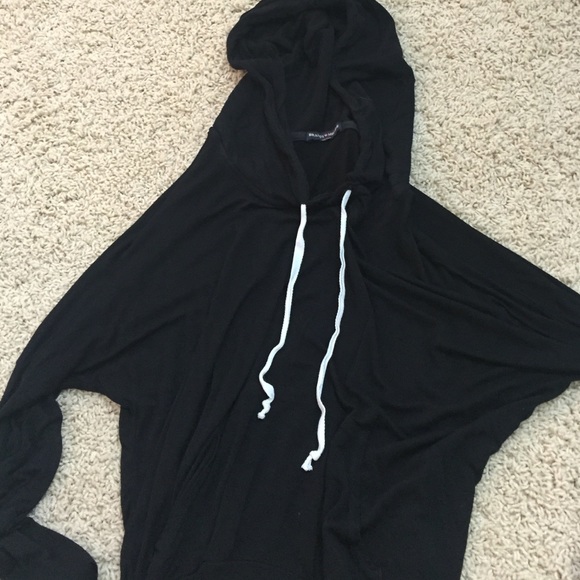 Brandy Melville Black Layla Hoodie