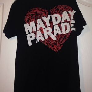 Well worn band shirt