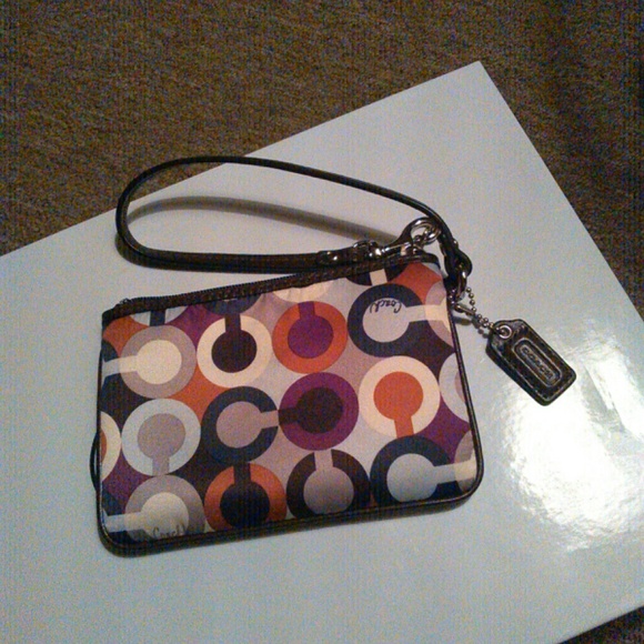 Coach Multicolor Wristlet - Picture 2 of 2