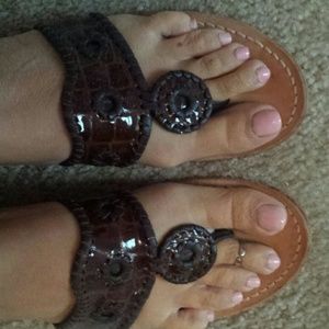 ** REDUCED Jack Rogers Brown