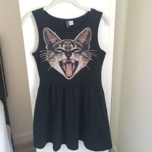 H&M Cat Skater Dress