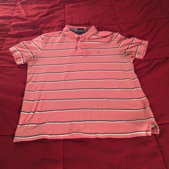Men's custom fit Tommy Hilfiger polo - Picture 1 of 3