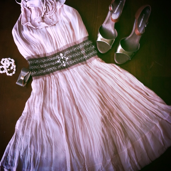 🎊2XHP!🎊BCBG Silk Chiffon Dress