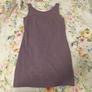 Lilac mini dress