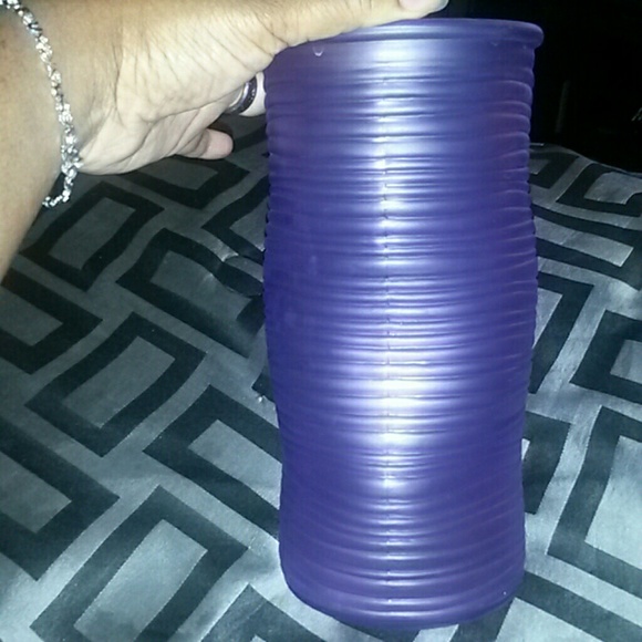 Purple vase