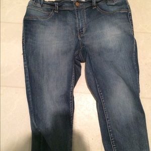 Denim Capri jeans