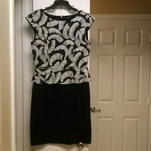 Black Peplum dress