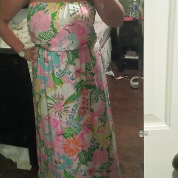 *** REDUCED Lilly Pulitzer Noise Posey Maxi - Picture 1 of 1