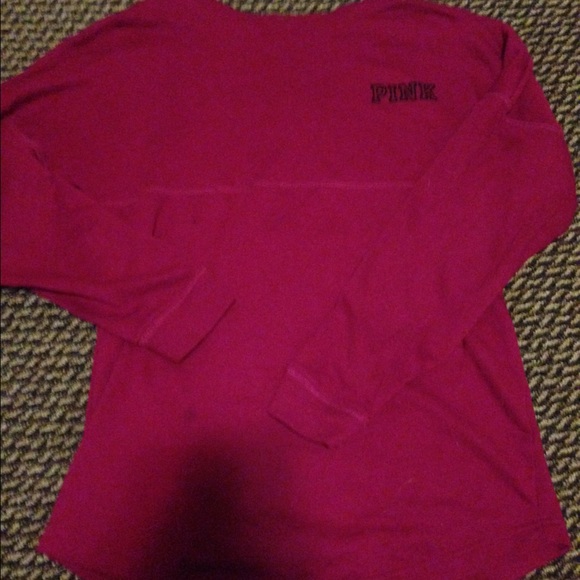 Pink maroon varsity