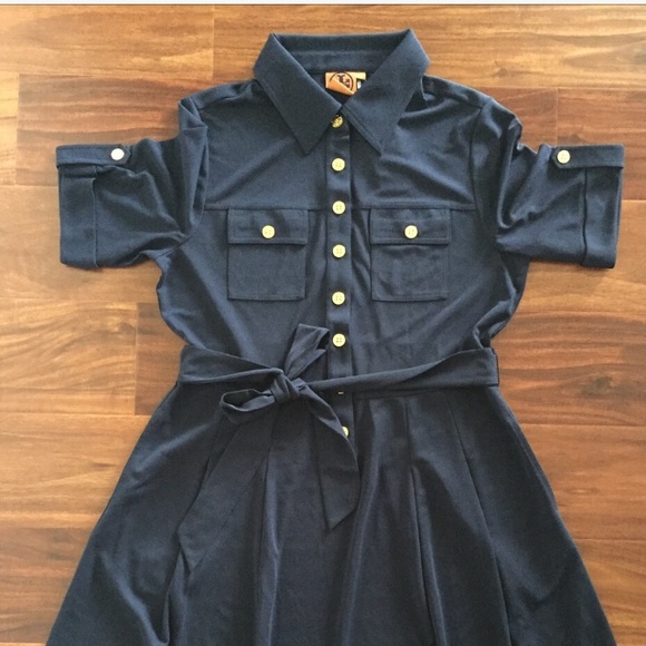 Navy dress