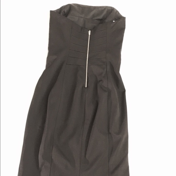 Kay Unger Black Cocktail strapless dress - Picture 3 of 4